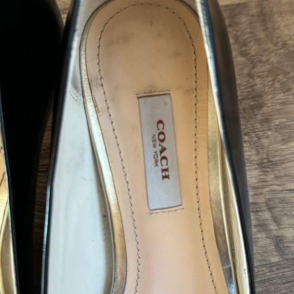 Coach Black Leigh Heels - Picture 5 of 7